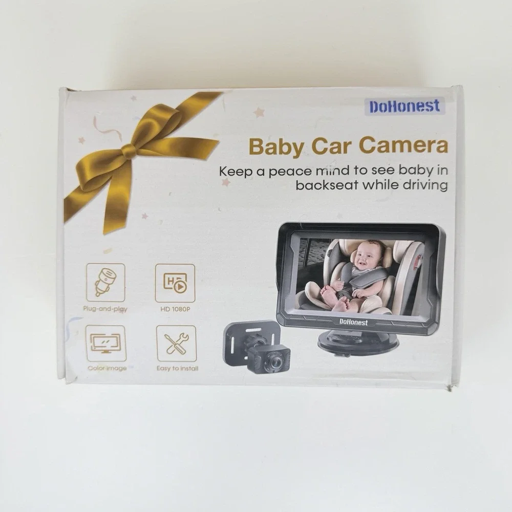 DoHonest V33 Car Camera Monitor HD 1080P Night Vision 150° Open Box